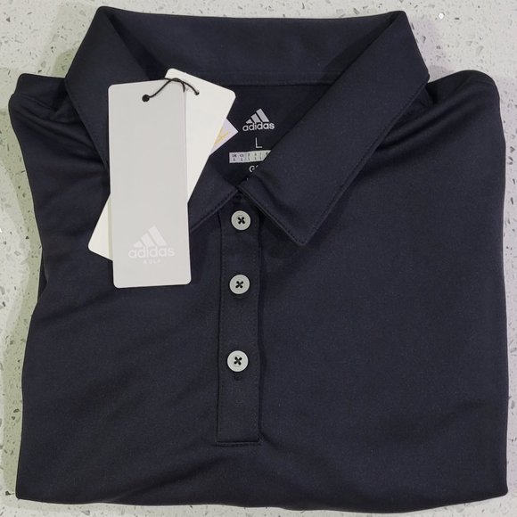 NWT Adidas Womens Performance Long Sleeve Golf Polo Size L - Picture 4 of 7